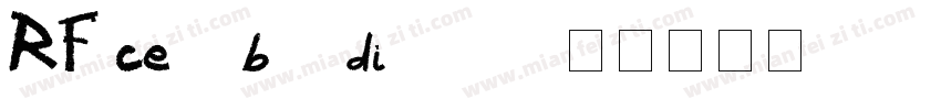 RF ceqabro display字体转换